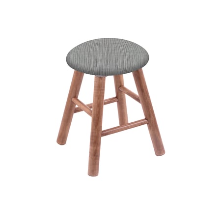 Holland Bar Stool Co Maple Vanity Stool, Natural Finish, Canter Thatch Seat RC18MSMed020